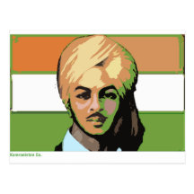 Bhagat Singh: Un héroe revolucionario Tarjetas Postales