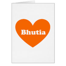 Bhutia Tarjeton