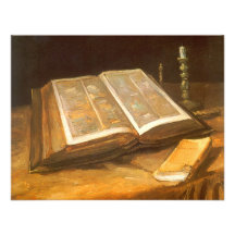 Biblia de Vincent van Gogh, impresionismo del vint Invitación Personalizada
