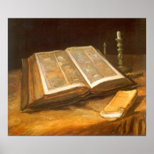 Biblia de Vincent van Gogh, impresionismo del vint Poster