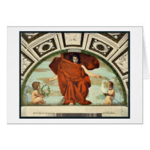 Biblioteca del Congreso "Melpomene" por Edward Sim Felicitacion