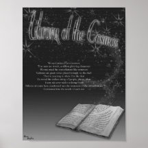 Biblioteca del cosmos impresiones