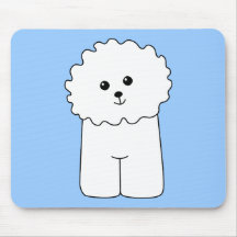 Bichon Frise. Alfombrillas De Ratones