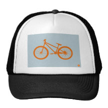 Bici anaranjada gorro