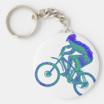 Bici Azul Azur Llavero