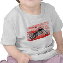 Bici de la fantasía camiseta