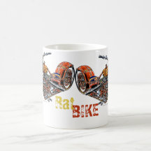 Bici de la rata tazas