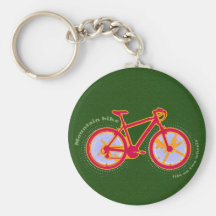 bici de montaña llaveros personalizados