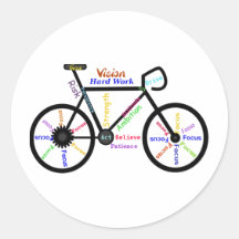 Bici de motivación, ciclo, Biking, palabras del de Etiqueta