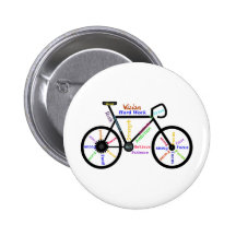 Bici de motivación, ciclo, Biking, palabras del de Pins