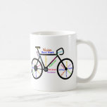 Bici de motivación, ciclo, Biking, palabras del de Tazas