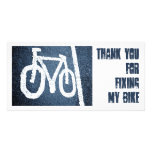 Bici del camino - gracias tarjetas personales
