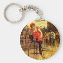 BICI DEL VINTAGE DE LAS SEÑORAS QUE COMPITE CON LA LLAVERO