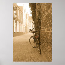 Bici en Bélgica Poster