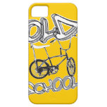 Bici original y pintada de la escuela vieja iPhone 5 Case-Mate carcasas
