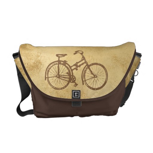 Bici vieja bolsas de mensajeria