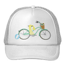 Bicicleta de la playa gorras