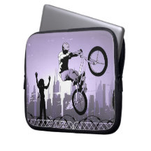 Bicicleta - diseño de ciclo del vector fundas ordendadores