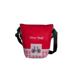 Bicicleta linda bolsas de mensajería
