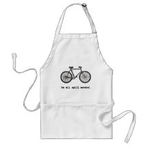 Bicicleta:  Ningunas camisetas y tazas necesarias  Delantal