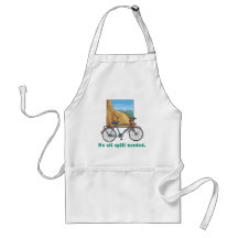 Bicicleta:  Ningunas camisetas y tazas necesarias  Delantal