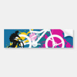 Bicicleta Pegatina De Parachoque