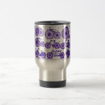 Bicicletas del vintage taza de café