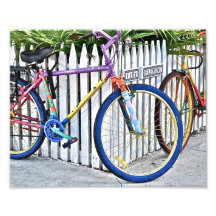 Bicis de la salida del sol en Fleming Fotografías