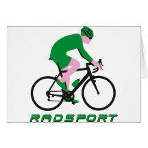 bicycle grußkarte