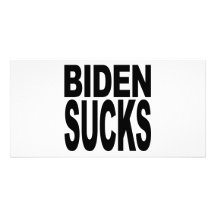 Biden chupa tarjeta personal