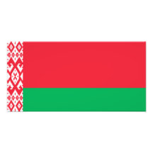 Bielorrusia - bandera bielorrusa foto