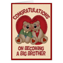 Big Bear Brother Felicitación