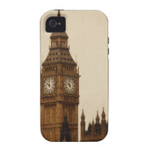 Big Ben Case-Mate iPhone 4 Funda