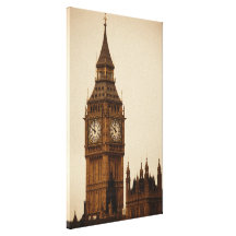 Big Ben Impresión De Lienzo