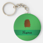 Bigfoot conocido personalizado - verde del sasquat llaveros personalizados
