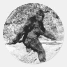 Bigfoot Pegatinas Redondas