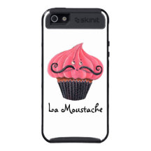Bigote de la magdalena y del La iPhone 5 Fundas