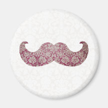 Bigote de lujo imanes de nevera