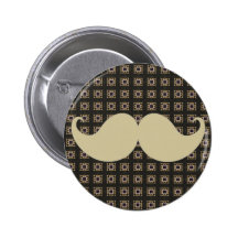 Bigote de moda Stache del bigote del manillar Pin