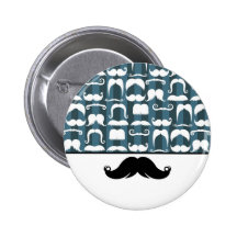 Bigote de moda Stache del bigote del manillar Pin