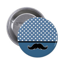 Bigote de moda Stache del bigote del manillar Pin