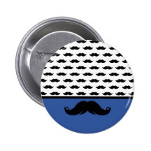 Bigote de moda Stache del bigote del manillar Pin