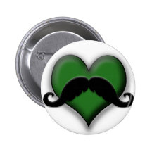 Bigote de moda Stache del bigote del manillar Pin
