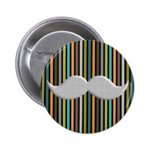 Bigote de moda Stache del bigote del manillar Pins