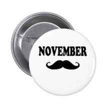 ¡Bigote de noviembre!!! Pin