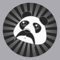 Bigote de Pandlebar pegatinas