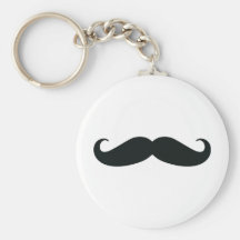Bigote del bigote del bigote llavero personalizado
