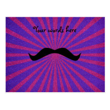 Bigote del brillo del resplandor solar postal