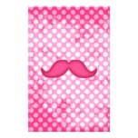 Bigote del inconformista de las rosas fuertes y mo  papeleria