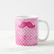 Bigote del inconformista de las rosas fuertes y mo taza